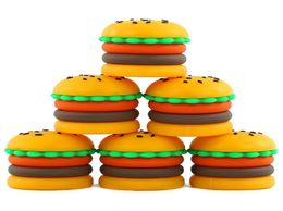 New hamburger container Silicone Container Jar Wax Concentrate 5ML Container Silicon Jar for Wax Dab Nonsolid Colour poetabl SEA WA7949084
