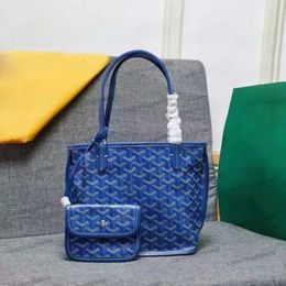 Top Quality Goyyard Designers Bag Tote Bag Womens Men Shoulder Bag Wallets Anjou Mini Crossbody Double Sided Shopping Totes Hangbag Poch 6465