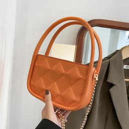 Shoulder Bags Bag For Women 2024Handbag Korean Fashion Handbag Chain Slung Simplicity