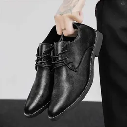 Dress Shoes Size 43 Parties Boys Formal Comfortable Man Black Men's Sneakers Sports Releases Visitors Vzuttya