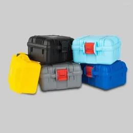 Watch Boxes Plastic Storage Box 1 Slot Portable Jewellery Case Waterproof Durable Safety Toolbox