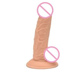 Hismith Realistic Sex Dildo 4 Style sizes faloimitator Flexible Penis Strong Suction Cup waterproof TPE Dick Sex toys for women Y28139226