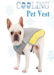 Summer Dog Cooling Vest Harness Cooler Jacket Adjustable Pet Mesh Reflective Vest Harnesses Quick Release 6001322