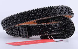 belt man luxurious diamond belts28 original Solid rhinestone belts 3 inch for men high Fashion boys stone belts9187352