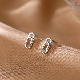 Stud Earrings Korean Fashion Irregular Pin For Women Couple Personality Minimalist Creative Jewellery Gifts Daily Wear Mothers Day Gift