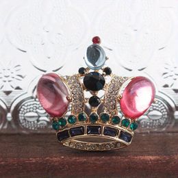 Brooches Creative Design Sense Court Luxury Baroque Crown Enamel Brooch