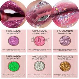 Body Glitter Shining Eye Shadow Sequin Gel Glitter Diamond Nail Hair Body Shimmer Face Stickers Cream Party Festival Stage Makeup Cosmetics d240503