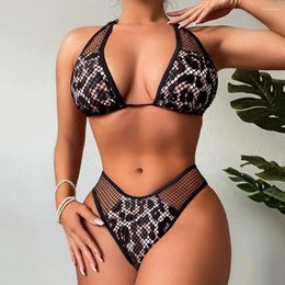 Women's Swimwear Women Bikini Set Comfy Bathing Suit Skin-touch Sexy Bandage