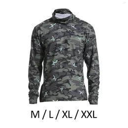 Hunting Jackets Men's Sun Protection Hoodie Shirt Breathable Shirts Sunproof Rash Guard For