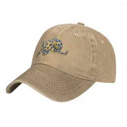 Ball Caps Blue Ringed Octopus Cowboy Hat Wild Rugby Anime Trucker Hats For Men Women'S