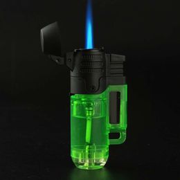 Selling High Pressure Direct Blast Windproof Large Capacity Cigar Small Spray Gun Lighter