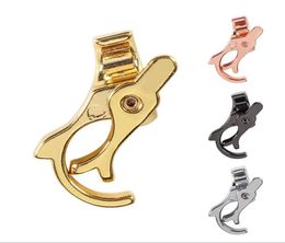 Metal Cigarette Tobacco Finger Holder Ring Buckle Smoking Pipe Accessories Tools Gold Silver Black Colors Filter Oil Rigs4460910