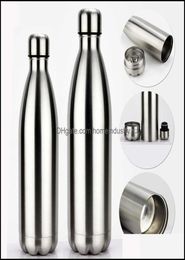 Storage Bottles Jars Diversion Water Bottle Secret Stash Pill Organizer Can Safe Stainless Steel Tumbler Ing Spot Fo Homeindustry 2241388