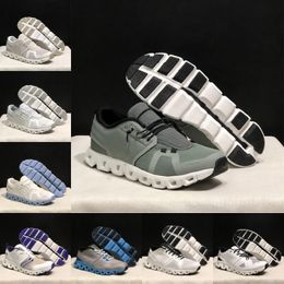 2024 Designer running shoes Men sneakers white black Triple Green Glow Cloud 5 mens womens casual trainers Sneakers 36-45