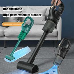 Vacuum Cleaners High power wireless car vacuum cleaner with powerful suction and detachable dust box used for cleaning cars homes Q240430