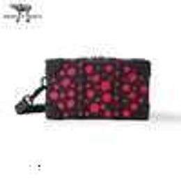 Kids Bags Luxury Brand New Men's Kusama Yayoshi Collection Polka Pattern TRUNK Mini One Shoulder Crossbody Bag M81905