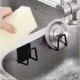 Kitchen Stainless Steel Sponges Racks Self Adhesive Sink Sponges Drain Drying Rack Holders Kitchen Sink Accessories Dropshipping