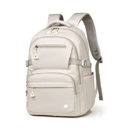 lu Backpacks For Students Shoolbag Campus Laptop Bag Nylon Big Teenage High Capacity With Leisure Computer