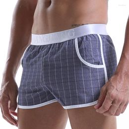 Underpants Fashion Shorts Boxer Cotton Breathable Male Plus Size Pyjamas Sleep Bottoms Boxers