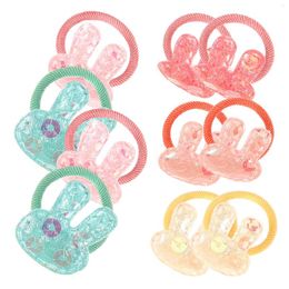 Dog Apparel Pet Head Flower Cat Hair Band Accessories Puppy Rope Ornament With Rubber Bands For Dogs Small Elastic Supplies