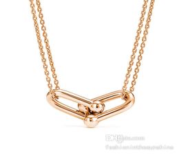 Diamond Necklace Choker mens Jewellery men chain necklaces women Gold platinum rosePendant 40-45cm Statement locket Silver butterfly Gift Horseshoe 6 Option9439849