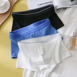 Underpants High Quality Men Panties Boxer Shorts Cotton Men's Underwear Breathable Soft Man Sports Comfortable Male Undies M-3XL