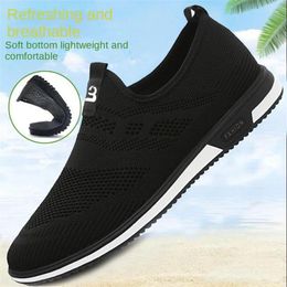 Casual Shoes Men's Driving Summer Mesh Men Sneakers Lightweight Breathable Walking Footwear 2024 Slip-On Comfortable