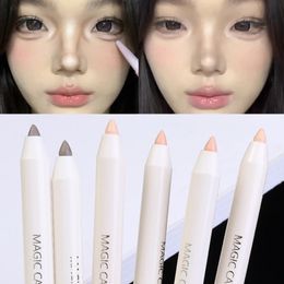 Moisturising Shadow Concealer Pen Lasting Full Coverage Waterproof Face Acne Marks Contouring Stick Makeup Cosmetics 240430