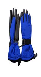 Outdoor manufacturers direct ian goose ski gloves, down clothing, cotton protection, warmth, men and women, two fingers, winter money.4636143