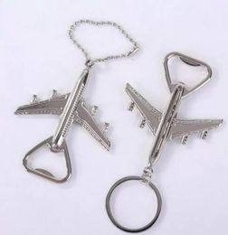 Airplane Opener Aircraft Keychain Beer Openers Plane Shape Beer Keyring Birthday Wedding Party Gift Keychains C0612G038562087