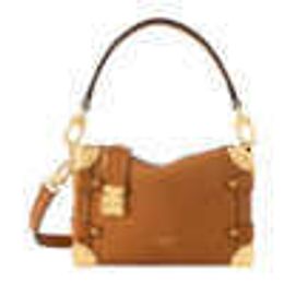 Bolsa infantil Marca de luxo Bag feminina Brown Bolsa Lateral de Chave de Chave Bola pequena Bolsa Crossbody M23818