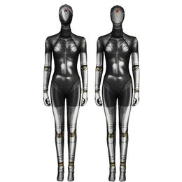 jesais Atomic Heart Twins Natasha Cosplay Bodysuit Ballerina Onesie Atomic Bionic Robot Jumpsuit Halloween Outfit