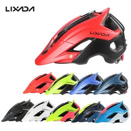 Lixada Mountain Bike Cycling Bicycle Helmet Sports Safety Protective 13 Vents MTB 240428