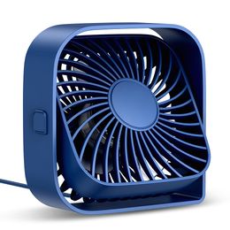 USB Desk Fan Mini Fan Portable 3-Speed Wind Small Cooling Fan 360° Rotatable Head for Home Office Table and Desktop