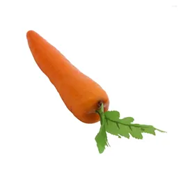 Decorative Flowers 5 Pcs Models Simulation Vegetables Artificial Carrots Fake Accessories