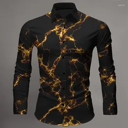 Men's Casual Shirts Shirt Tops Fashion Luxury Lapel Suit Party Street Comfortable Soft Designer Design 2024 Plus Size