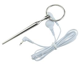 Sex Products Toys Stainless Steel Dilator Urethral Plug Stimulator with Wire Electric Shock DIY Accessories7705872