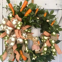 Decorative Flowers Artificial Flower Wreath Garland Home Decor Wedding Door Decoration Centrepieces For Tables