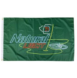 Natural Light 19th Hole Flags Outdoor Banners 3X5FT 100D Polyester 150x90cm High Quality Vivid Colour With Two Brass Grommets1258617