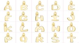 2021 100 925 sterling silver high quality fashion classic cute bear letter necklace pendant Diy ladies necklace gift whole1539718