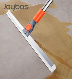 Joybos Magic Broom Window Squeegee Water Removal Wiper Rubber Sweeper for Bathroom Floor Cleaner With 125CM Broomstick 2202263019757625