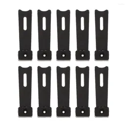 Frames 10Pcs Plastic Easels Plate Display Stands Picture Frame Stand Holder