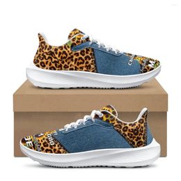 Casual Shoes INSTANTARTS 2024 Running Leopard Sunflower Print Sports Lightweight Sneakers For Women Thanksgiving Gift Zapatos