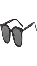 GM Plate New Fashion Sunglasses Myma Sunglasses Myopia Ins Large Frame Her Slimming V Brand Solo Black Lens9316579