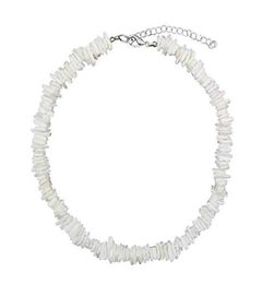 Chokers 2022 Bohemian Natural Puka Shell White Colour Irregular Chip Choker Necklace For Women Men Collares De Moda Kolye3055199