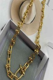 necklaces Paris home style hip hop personality clavicle chain exaggerated net red temperament Necklace womanh332H8461479