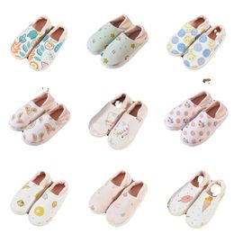 Nonslip Soft Womens Pregnant Winter Bottom Fruit Home Postpartum Large Cotton Slippers Size Gai Trendings