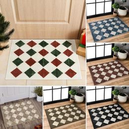 Carpets Geometric Printed Door Mat For Home Indoor Decoration Modern Non Slip Kitchen Rug Washable Bathroom Porch Floor Entrance