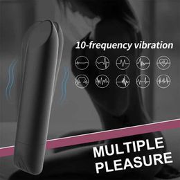 Other Health Beauty Items Mini lipstick vibrator powerful impact bullet stimulation labia massager for female masturbation adult products Q240430