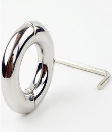 Stainless Steel Penis Cock Ring Glans Penis Stretch Sex Ring Ball Stretcher Sex Toys for Men Delay Ejaculation7910012